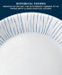 Фото #4 товара Botanical Stripes 12-pc Dinnerware Set, Service for 4