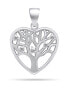 Фото #1 товара Charming silver pendant with zircons Heart PT70W