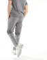 Фото #5 товара Pull&Bear tailored trouser in grey