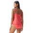 Ultra Fit Bra Sized Underwire Tankini Top A-Line Shapewear , Papaya 38DD