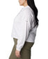 Фото #3 товара Plus Size Trek™ Collared Long-Sleeve Top, Created for Macy's