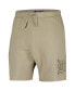 ფოტო #2 პროდუქტის Men's Khaki Detroit Tigers Neutral Fleece Shorts