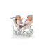 Фото #1 товара Игровой набор кукол Barriguitas Twin Cart Doll Multicolor