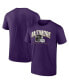 Фото #1 товара Men's Purple Baltimore Ravens T-shirt
