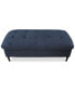 Фото #4 товара CLOSEOUT! Torbin 48" Fabric Rectangular Ottoman, Created for Macy's