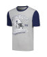 ფოტო #1 პროდუქტის Men's Gray Dallas Cowboys Black Label T-shirt