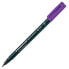 Фото #2 товара Постоянный маркер Staedtler Lumocolor Permanent 318 F Фиолетовый (10 штук)