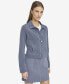 Фото #1 товара Women's Soft Stretch Twill Button Front Jacket