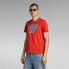 ფოტო #4 პროდუქტის G-STAR 3D Dotted short sleeve T-shirt