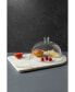 Фото #3 товара Сервировка стола Gauri Kohli доска для сыра из мрамора Bavaria с стеклянным колпаком