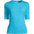 ფოტო #9 პროდუქტის Women's Crew Neck Rash Guard UPF 50 Swim Tee