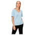 SELECTED Standard short sleeve v neck T-shirt