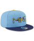 Фото #1 товара Big Boys Powder Blue Milwaukee Brewers 2022 City Connect 9FIFTY Snapback Adjustable Hat