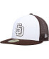 Фото #2 товара Men's White, Brown San Diego Padres 2023 On-Field Batting Practice 59FIFTY Fitted Hat