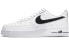 Кроссовки Nike Air Force 1 Low White Black (2020) (Белый)