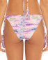 Фото #2 товара Isabella Rose Under One Sky Cali String Bikini Bottom Women's Pink Xs