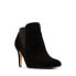 Фото #2 товара Clarks Laina Violet 26155347 Womens Black Suede Ankle & Booties Boots 9.5