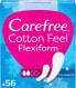 Фото #12 товара Slipeinlagen Cotton Feel Flexiform mit Frischeduft, 56 St