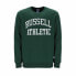Фото #1 товара Толстовка без капюшона мужская Russell Athletic Iconic Зеленый