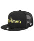 Фото #1 товара Men's Black The Flintstones Trucker 9FIFTY Snapback Hat