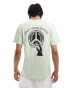 Obey peace delivery graphic t-shirt in green