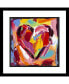 Фото #1 товара Colorful Expressions I Heart Framed Art Print