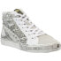 Фото #2 товара Vintage Havana Kate Snake High Top Lace Up Womens Grey Sneakers Casual Shoes KA