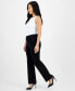 ფოტო #3 პროდუქტის Petite Pull-On Side-Tab Trousers