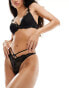 Фото #1 товара Boux Avenue Yonnia sexy eyelash lace thong in black