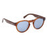 GANT GA00002 Sunglasses Shiny Light Brown / Blue - фото #1