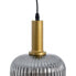 Фото #5 товара Потолочный светильник BB Home стеклянный серый позолоченный металл 20 x 20 x 30 см