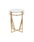 Iron Contemporary Accent Table