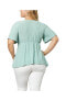 ფოტო #3 პროდუქტის Plus Size Abby Twist Front Top