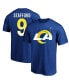 Фото #1 товара Men's Matthew Stafford Royal Los Angeles Rams Super Bowl LVI Big Tall Name Number T-shirt