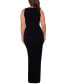 Plus Size V-Neck Gown