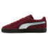 Фото #3 товара Puma Suede RedHaired Shanks X Op Lace Up Mens Burgundy Sneakers Casual Shoes 39