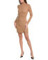 Фото #1 товара Платье из шерсти с воротником-поло ANNA KAY Zipper коричневое