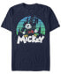 Фото #1 товара Men's Epic Mickey Mickey Retro Sunset Short Sleeve T-shirt