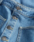 ფოტო #6 პროდუქტის Women's Patch Pocket Denim Skirt, Created for Macy's