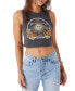 Juniors' Mystic Sun Graphic Cotton Cropped Top