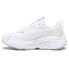 Фото #3 товара Puma Spina Nitro Basic Lace Up Womens White Sneakers Casual Shoes 39322901