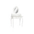 Фото #1 товара Туалетный столик Home ESPRIT Белый ABS Зеркало Деревянный MDF 75 x 42 x 140 cm