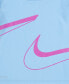 ფოტო #6 პროდუქტის Toddler Girls Dri-FIT Swoosh Logo Short Sleeve Tee and Printed Shorts Set