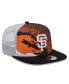 Men's Black San Francisco Giants Court Sport 9Fifty Snapback Hat