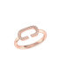 ფოტო #1 პროდუქტის Celia C Design Sterling Silver Diamond Women Ring