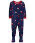 Фото #7 товара Toddler 1-Piece Spider-Man 100% Snug Fit Cotton Footie Pajamas 2T