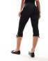 Фото #5 товара Cotton On bella capri pants with bow deail in black