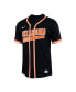 Фото #3 товара Men's Black Oklahoma State Cowboys Replica Baseball Jersey