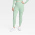 Фото #2 товара Women's Seamless High-Rise Leggings - All in Motion Fern Green L