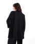 JDY relaxed blazer in black Черный, M - EU 38 - фото #4